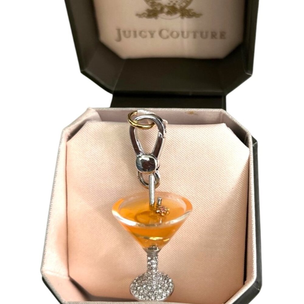 JUICY COUTURE 21ST BIRTHDAY COSMO MARTINI CHARM VINTAGE Y2K NIB